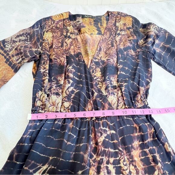 MESDEMOISELLES Hopi Jumpsuit Tie Dye Abstract Print Size 36 or 4 US - Picture 9 of 16